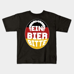 Ein Bier Bitte - For Beer Lovers Kids T-Shirt